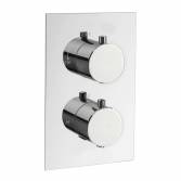 Round 1 way shower mixer valve 